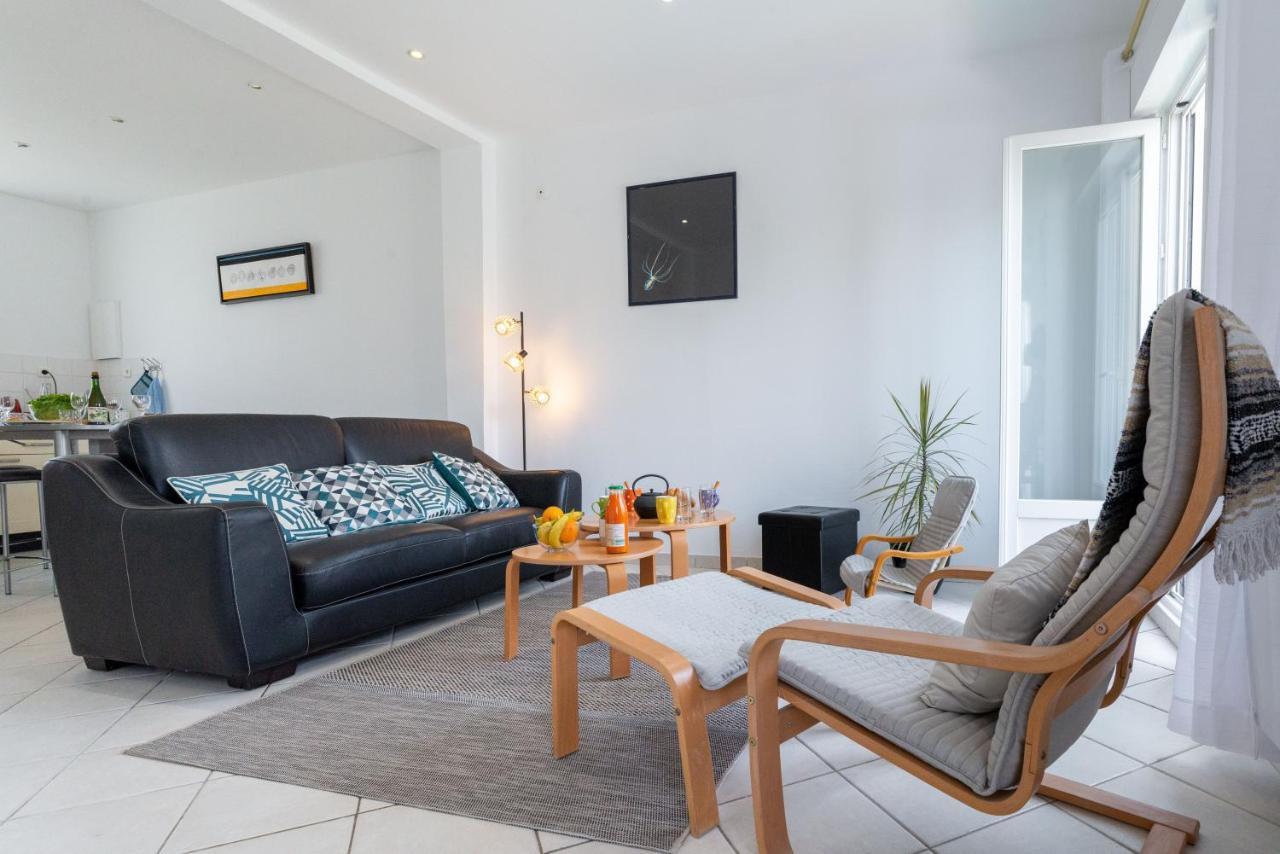 Les Bleuets - Duplex Avec Vue Mer بلينوف-فال-أندريه المظهر الخارجي الصورة